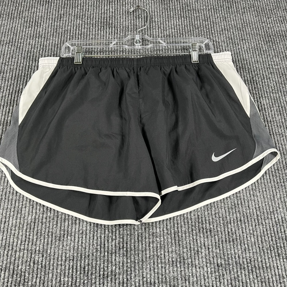 Nike Shorts Womens XL Extra Large Black Lined Training Running Gym Workout